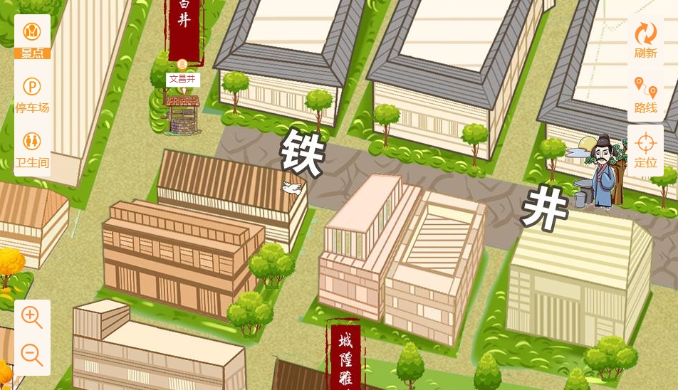 沐川智慧景区：手绘地图与语音导览的完美融合