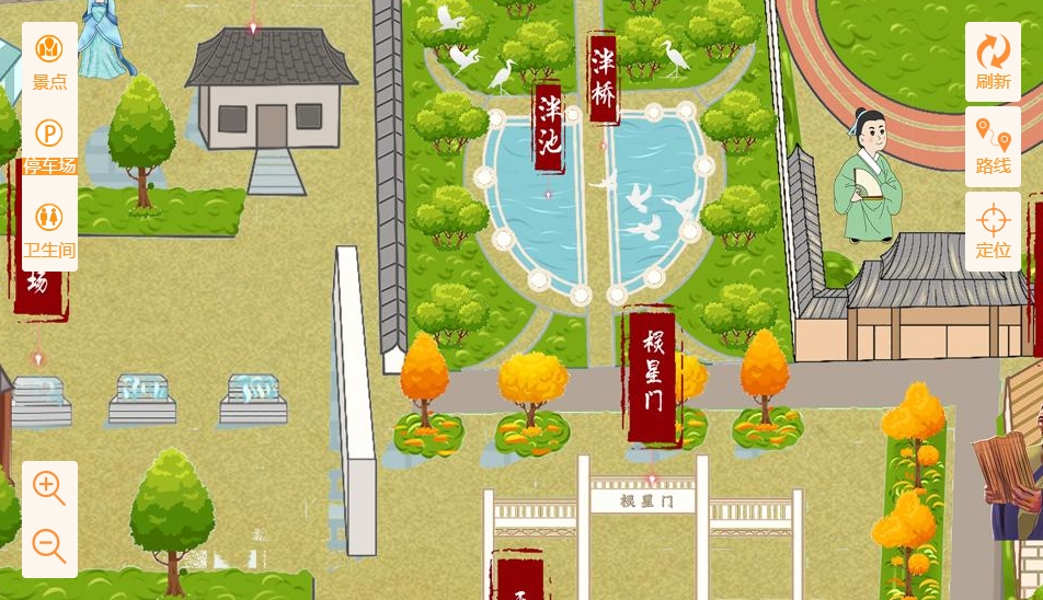 沐川手绘地图景区语音讲解导览系统：智慧景区建设的基石